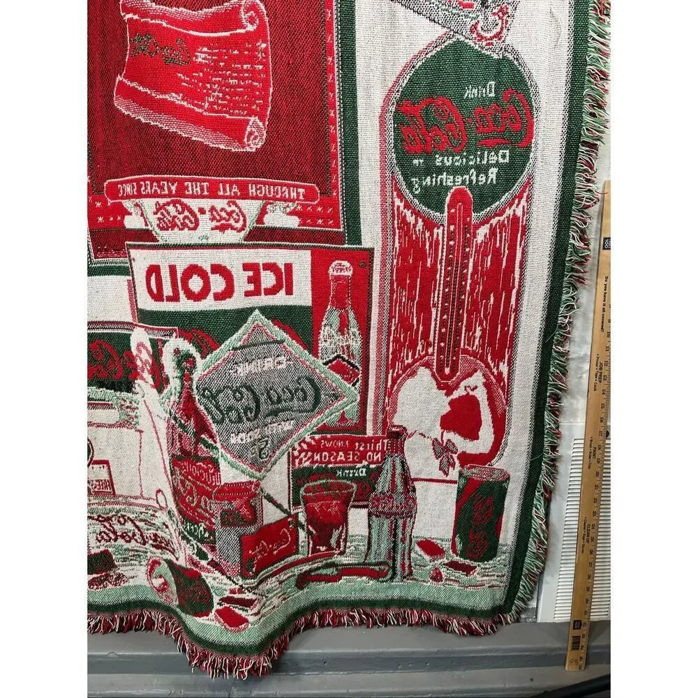 Coca Cola | throw blanket vintage